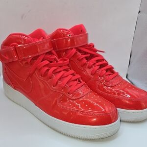 Nike Nike Air Force 1 Mid '07 LV8 UV Mens Shoes, Size 12, Siren Red, AO0702-600